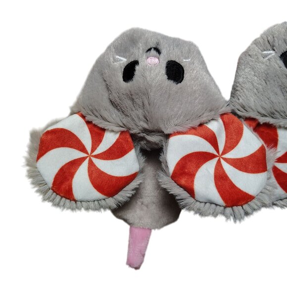 Bark Deck The Howls Peppermice Slippies Squeakers Crazy Crinkle Dog Toy XS-S - Picture 4 of 5